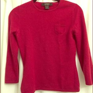 ❤️ Express red cashmere sweater S